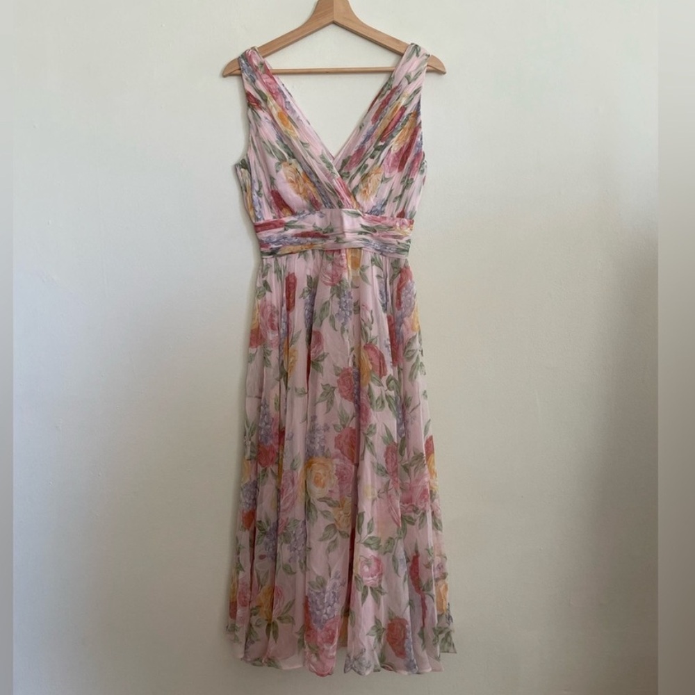 Ralph Lauren silk floral dress